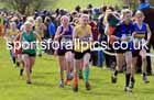Girls Under-13s 2023 UK CAU Inter Counties Cross Country Champs, Prestwold Hall, Loughborough. Photo: David T. Hewitson/Sports for All Pics